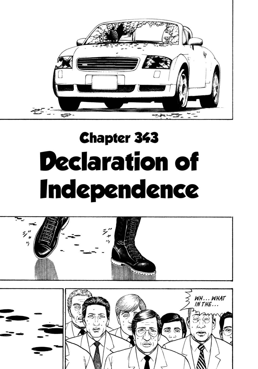 Page 1 Chapter 343 Koukou Tekken-den Tough