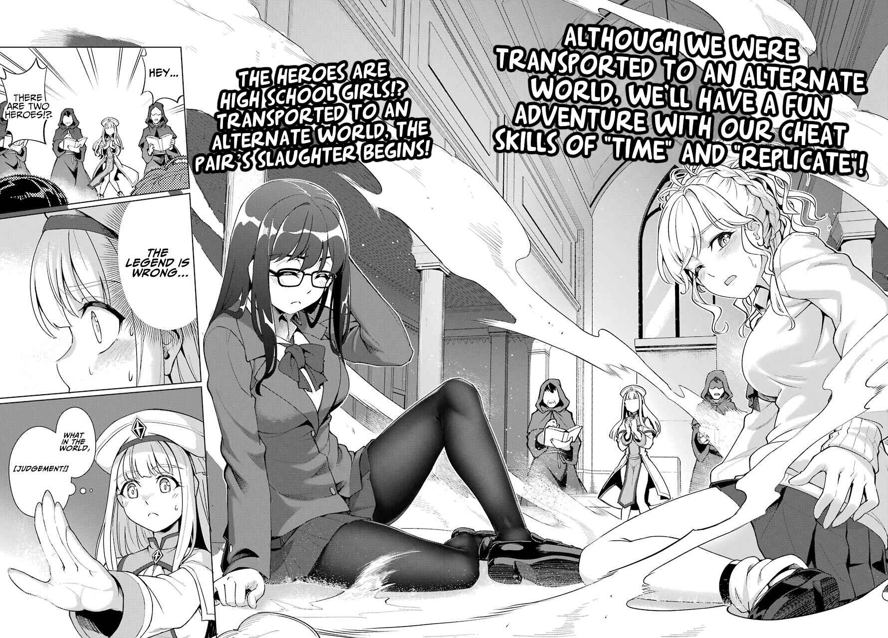 Page 2 Chapter Unknown_fae2 Although We were Transported to an Alternate World, Well Have a Fun Adventure With Our Cheat Skills of Time and Replicate