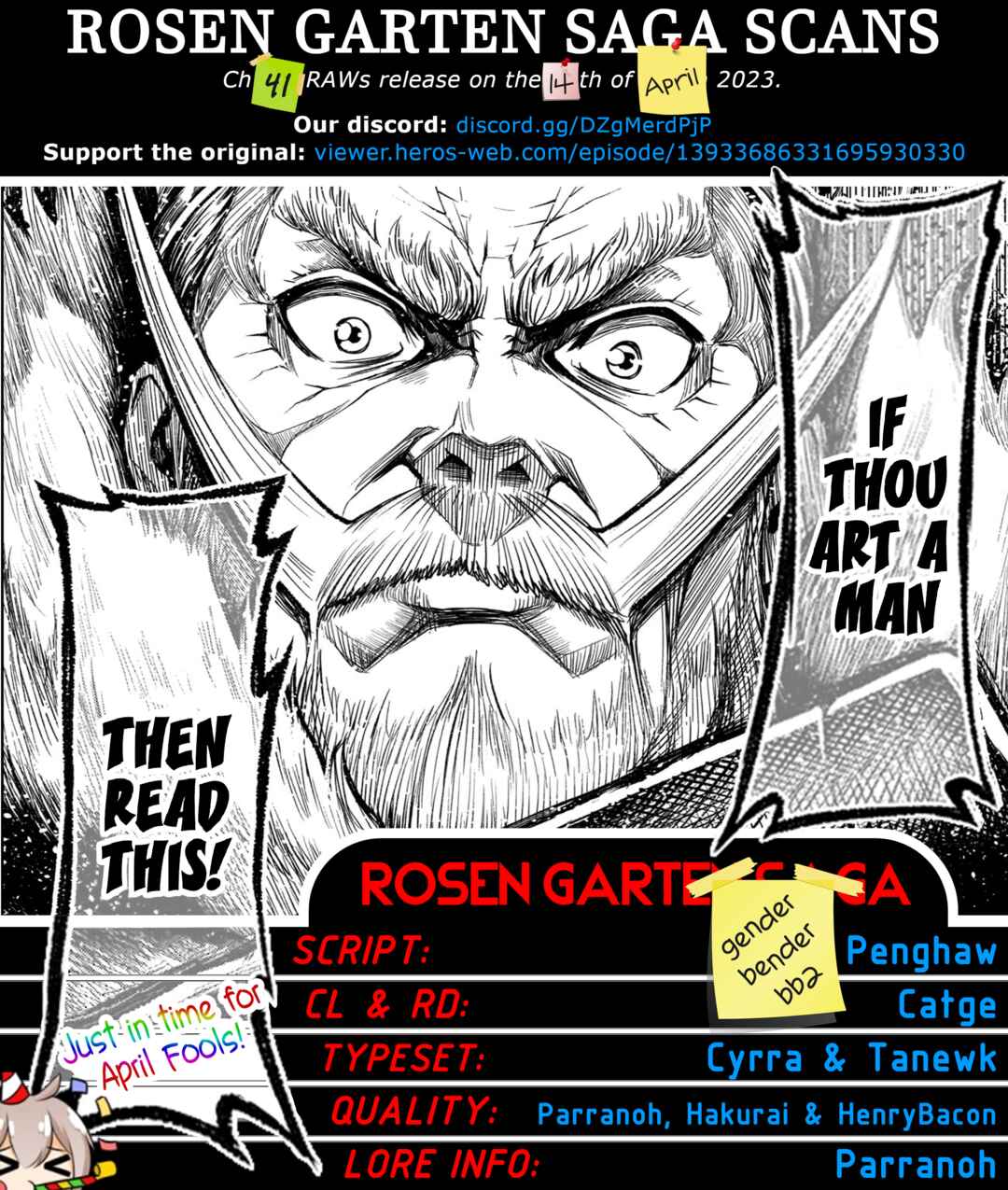 Page 1 Chapter 40 Rosen Garten Saga