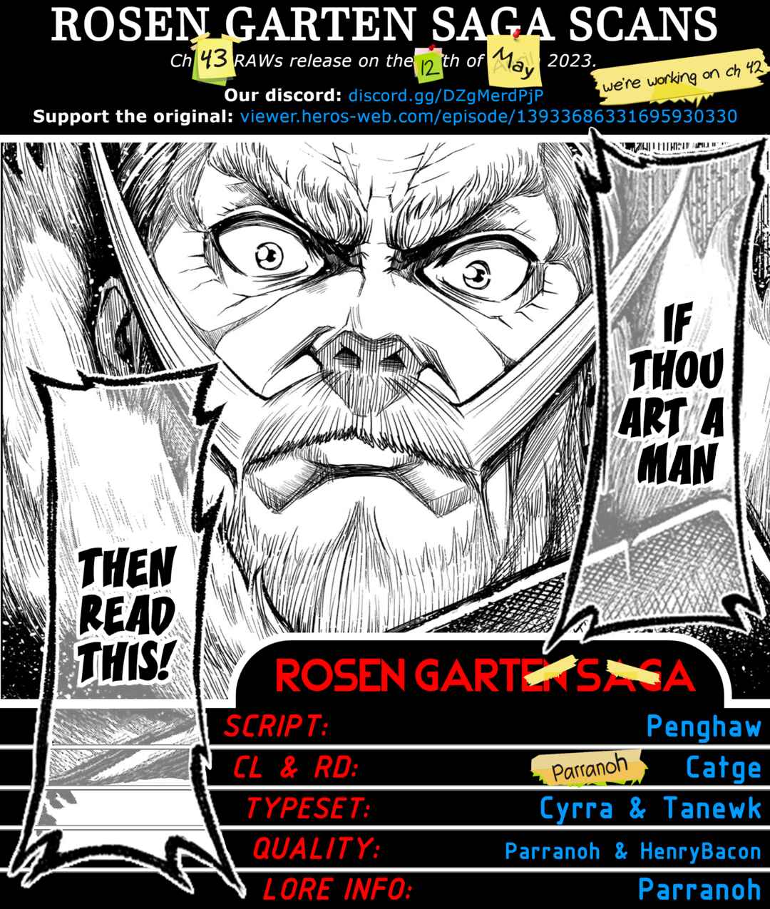 Page 1 Chapter 41 Rosen Garten Saga
