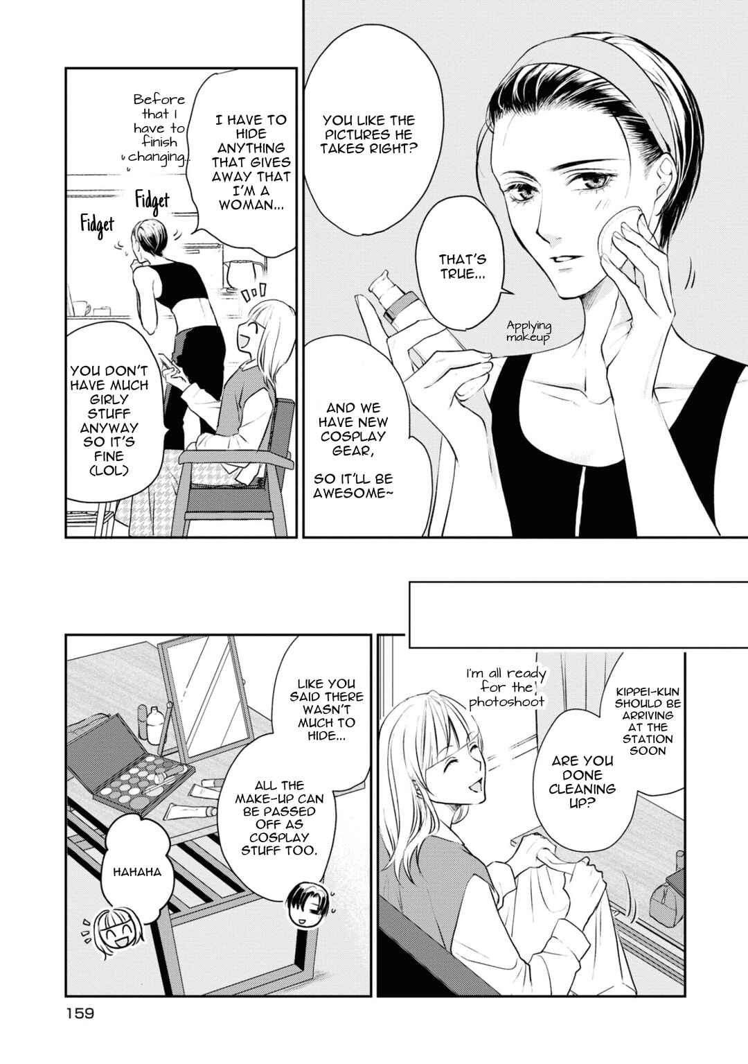 Page 9 Chapter 12 Ikemen Dansou Reiya ni Koishiteru!!