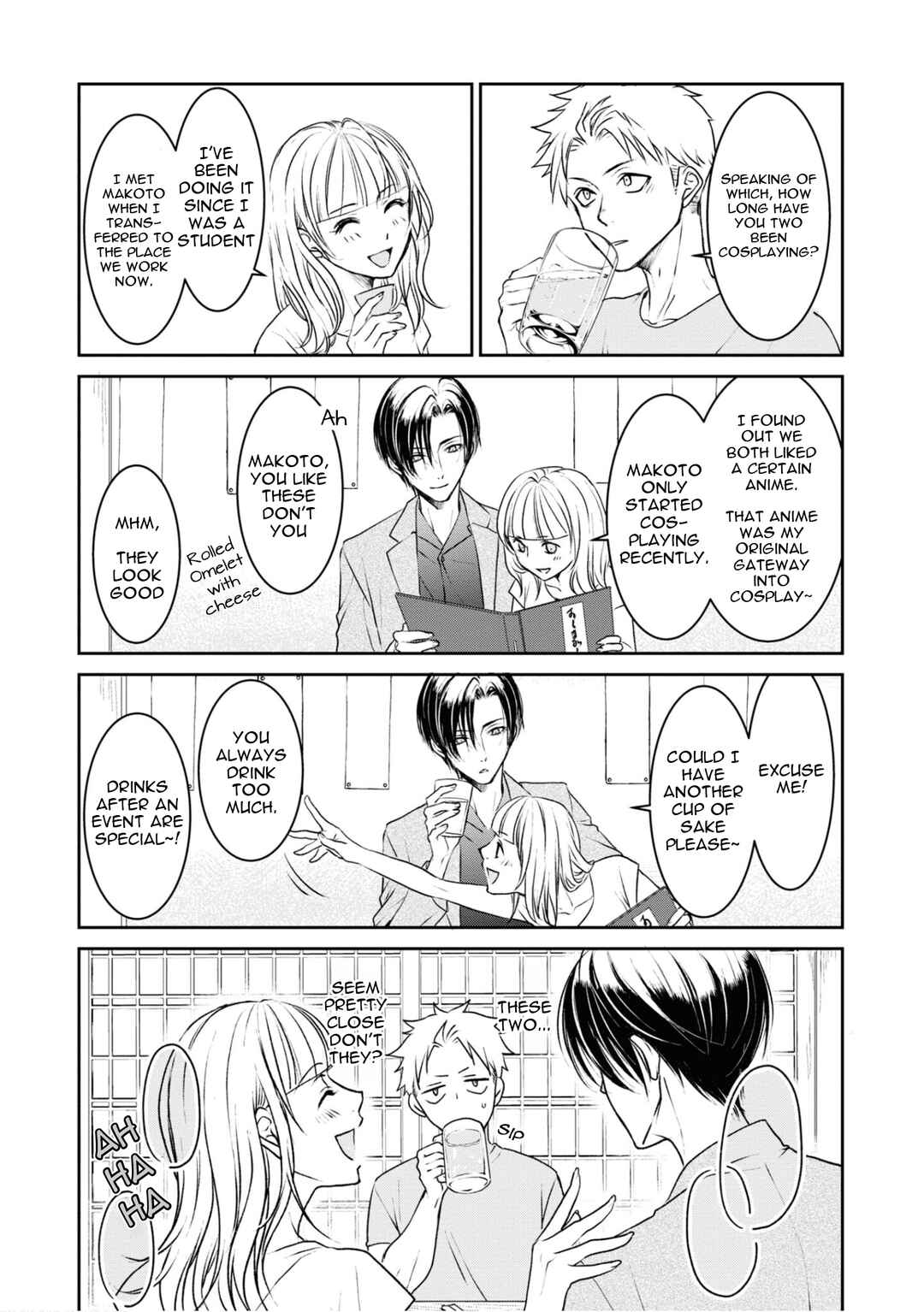 Page 12 Chapter 2 Ikemen Dansou Reiya ni Koishiteru!!