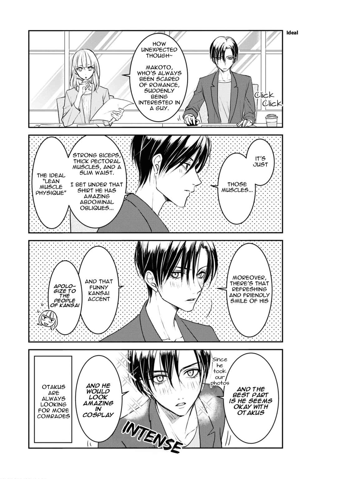Page 4 Chapter 2 Ikemen Dansou Reiya ni Koishiteru!!