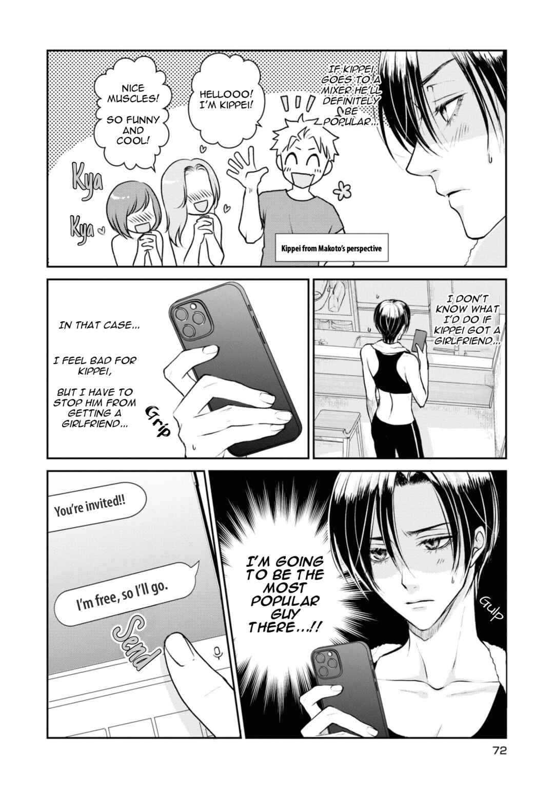 Page 8 Chapter 5 Ikemen Dansou Reiya ni Koishiteru!!