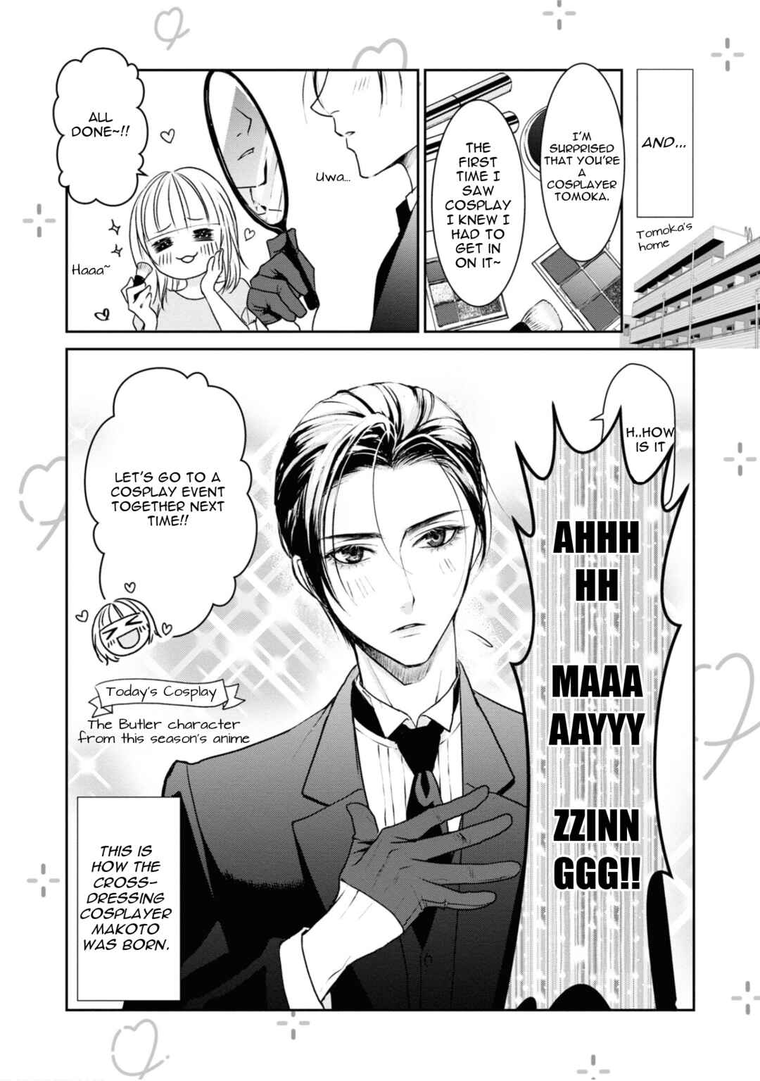 Page 12 Chapter 3 Ikemen Dansou Reiya ni Koishiteru!!
