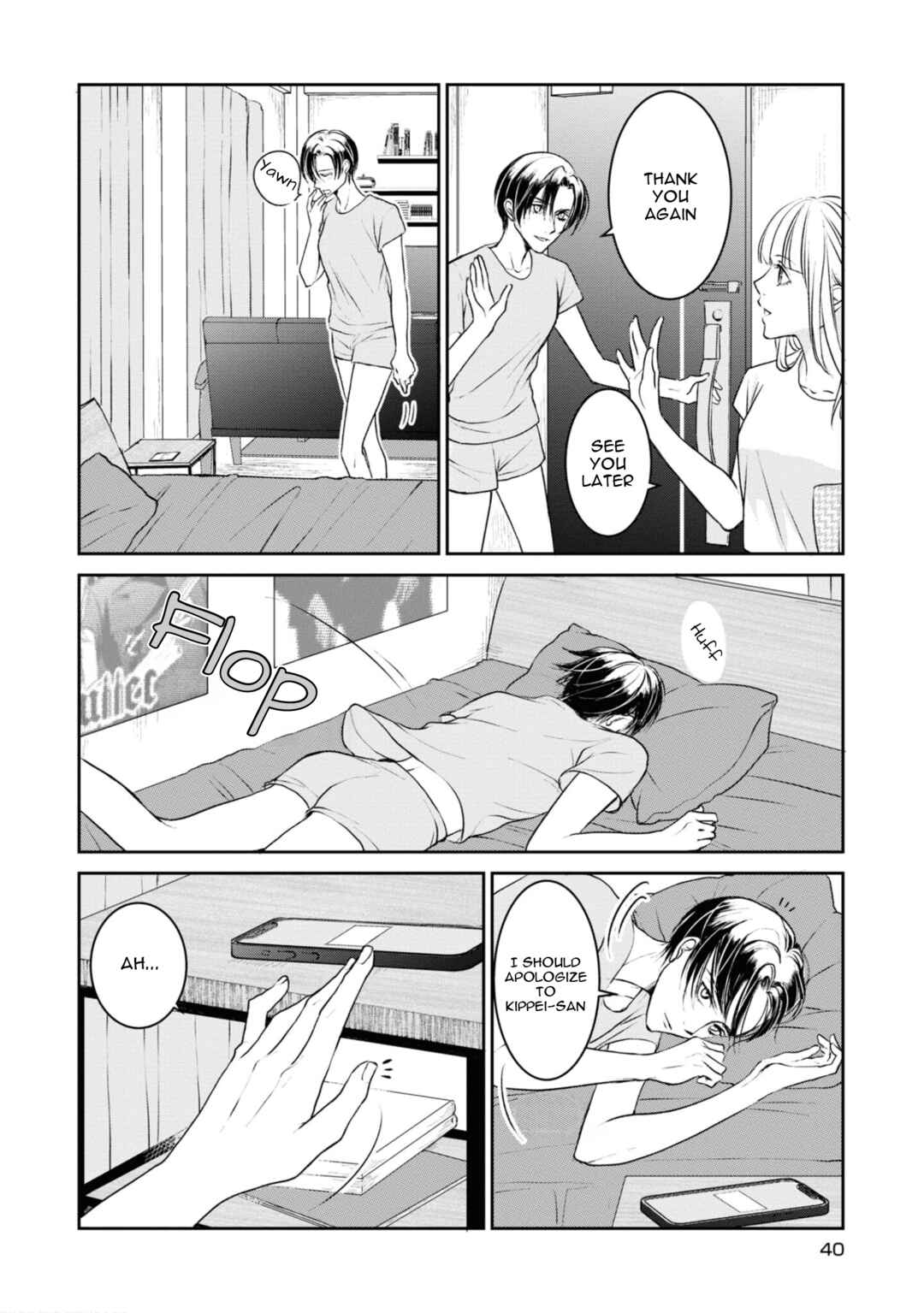 Page 8 Chapter 3 Ikemen Dansou Reiya ni Koishiteru!!