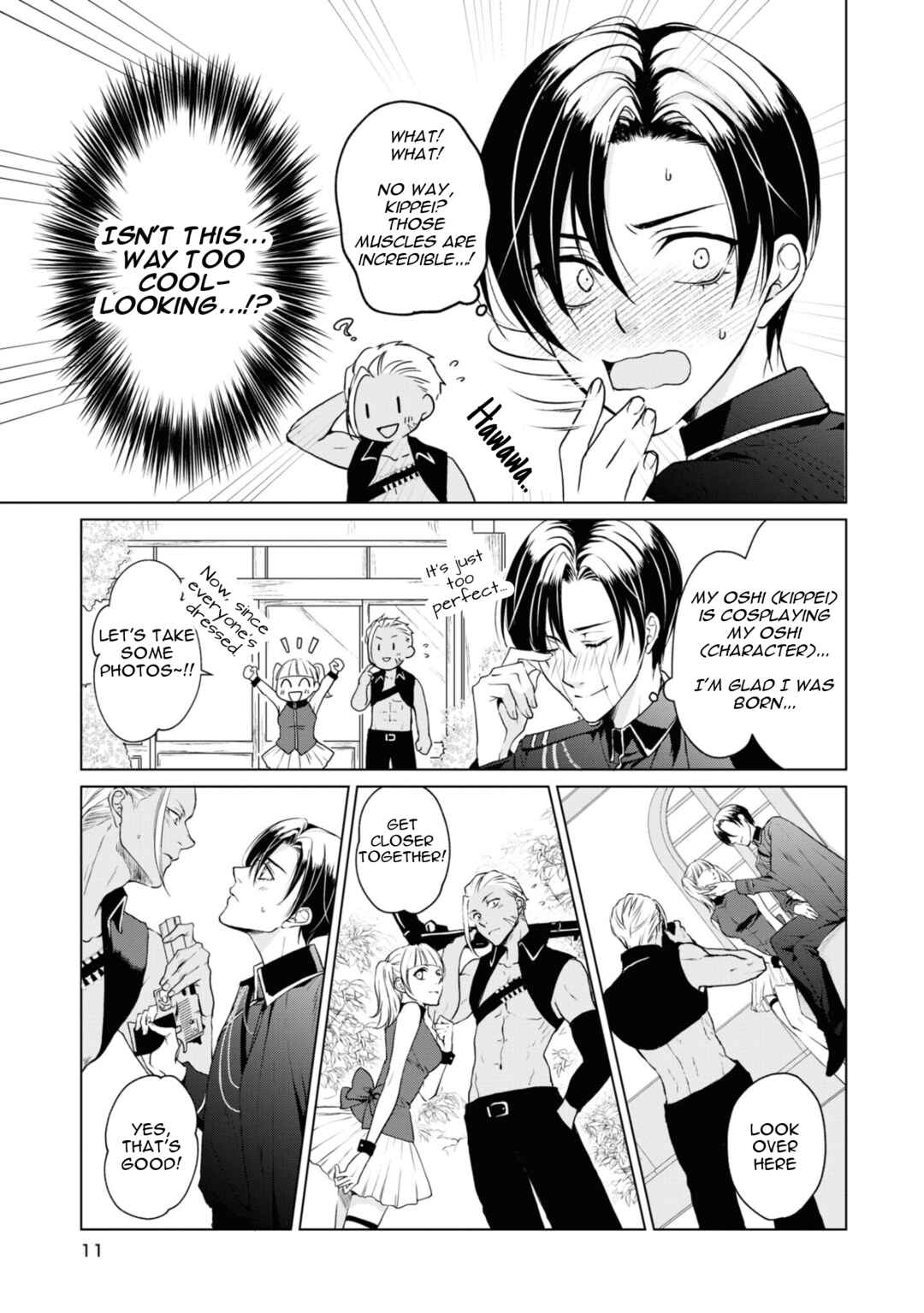 Page 10 Chapter 15 Ikemen Dansou Reiya ni Koishiteru!!