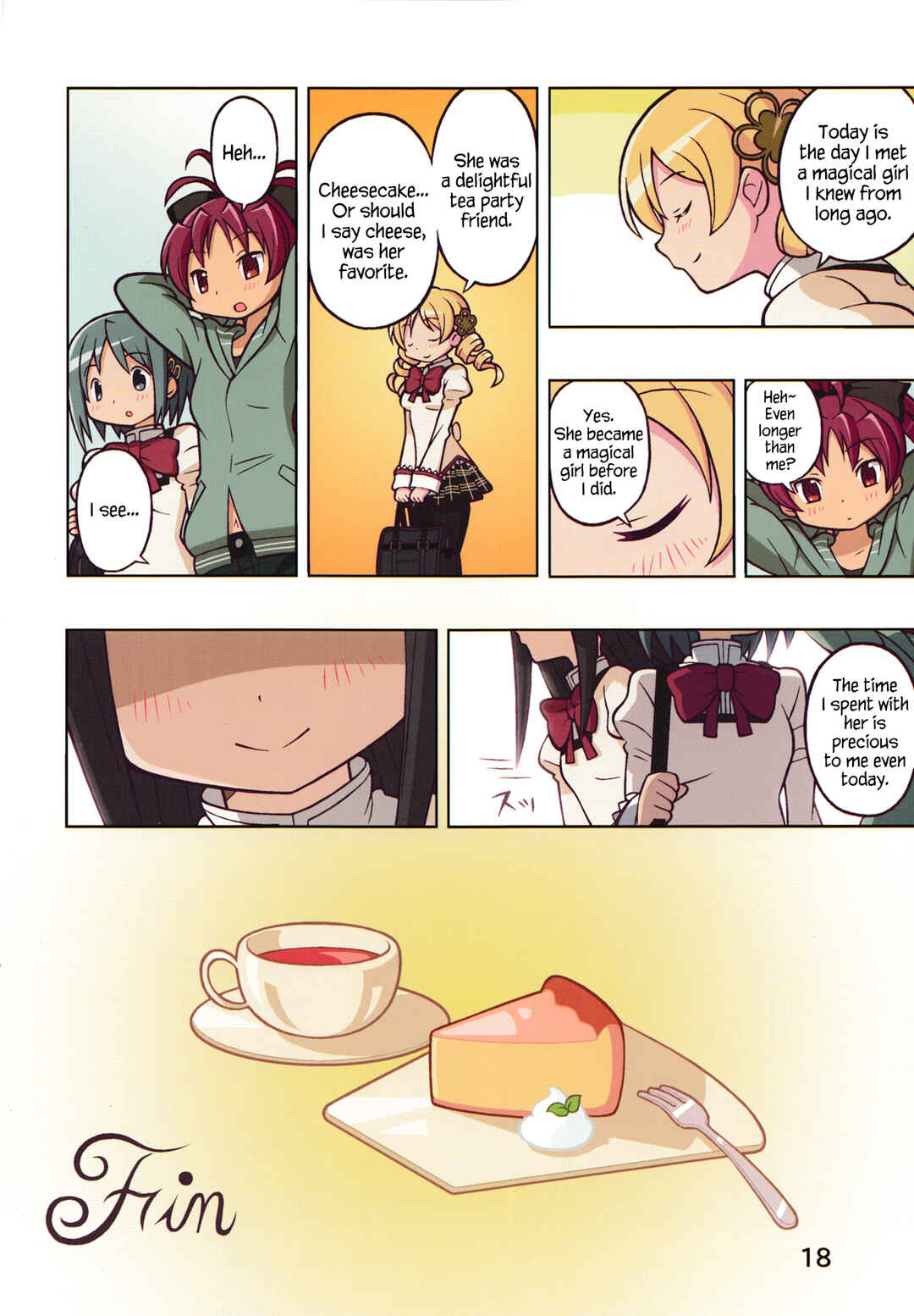Page 19 Chapter Unknown_45ab Mahou Shoujo Madoka★Magica - Sweet Cheese Memories (Doujinshi)