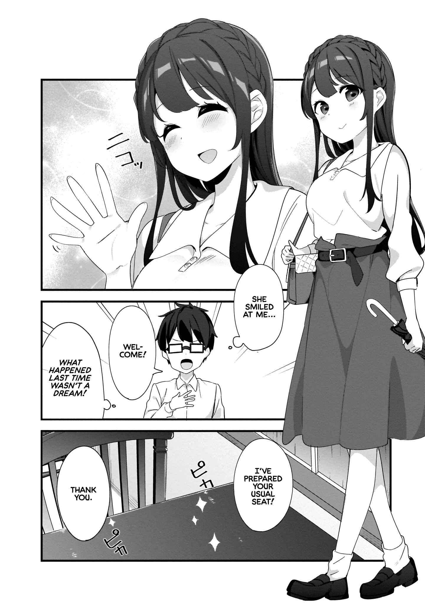Page 2 Chapter 2 Hayasegawa-kun to Megami na Onee-san