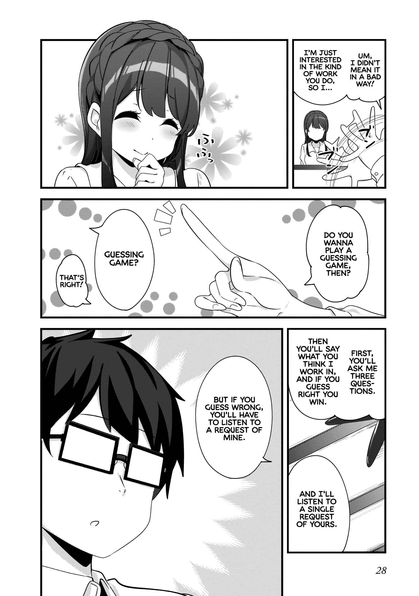 Page 8 Chapter 2 Hayasegawa-kun to Megami na Onee-san