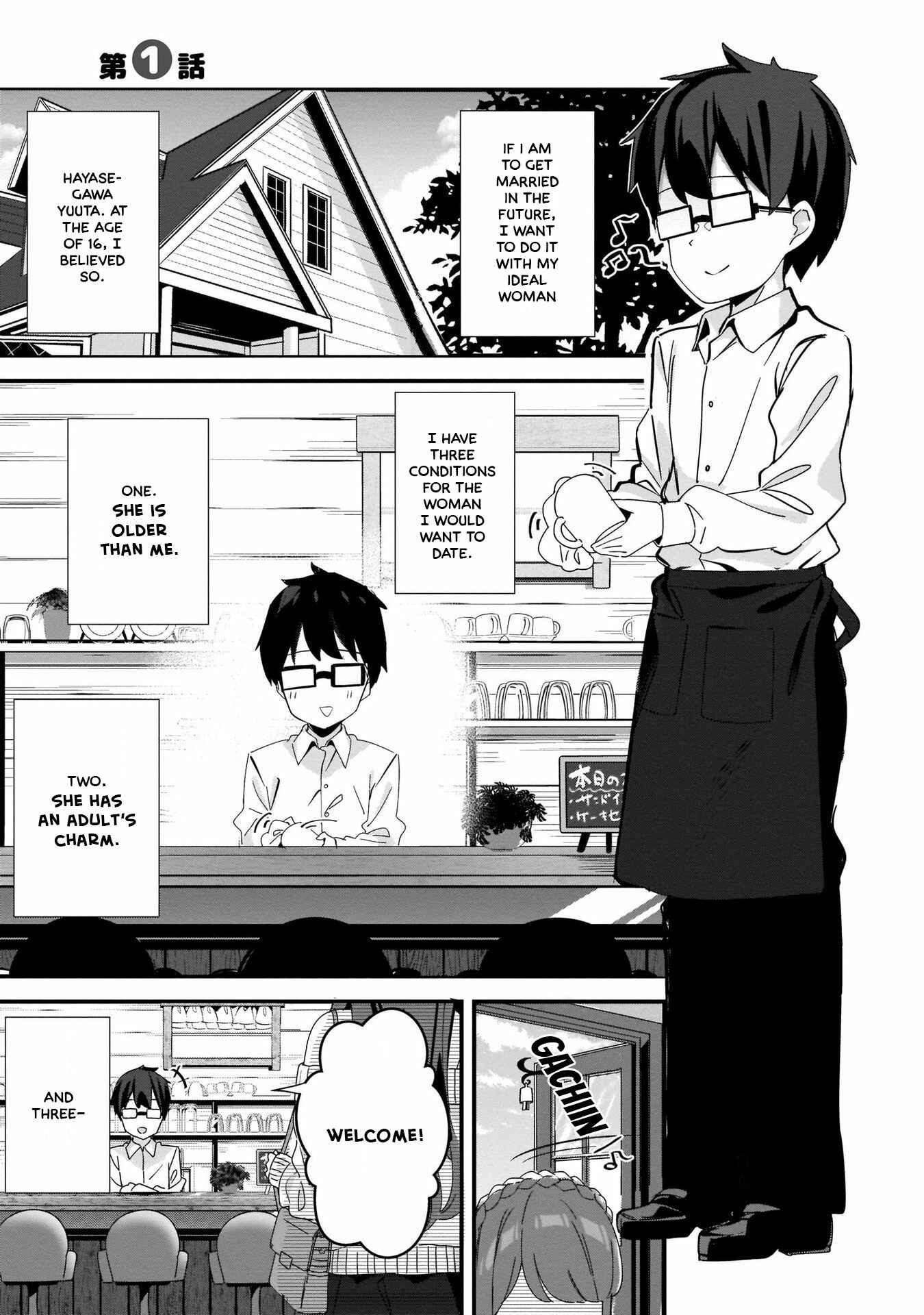 Page 5 Chapter 1 Hayasegawa-kun to Megami na Onee-san