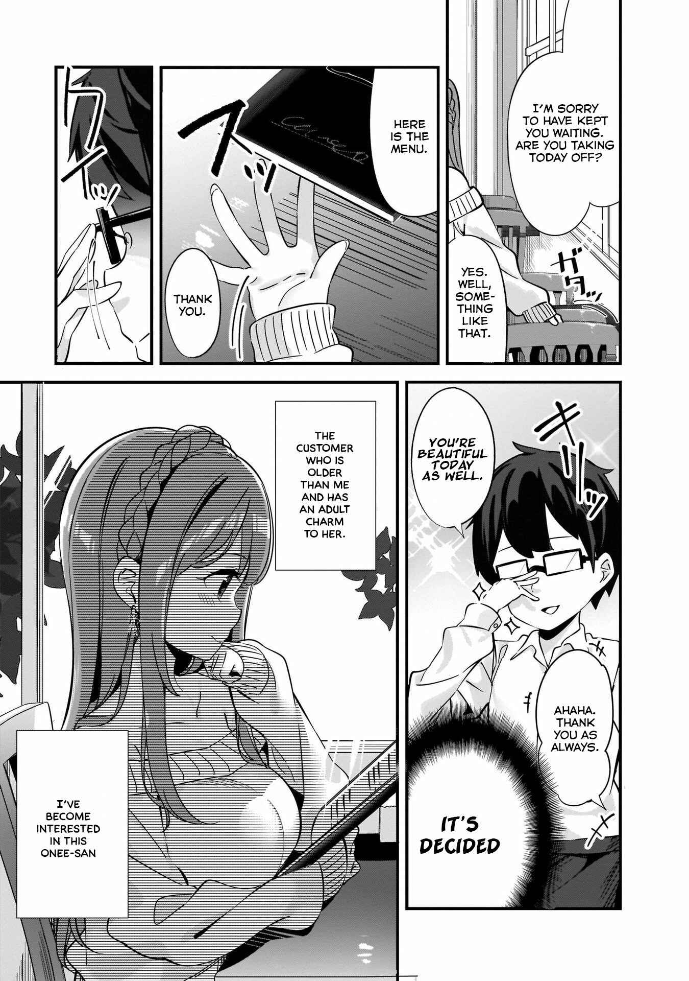 Page 7 Chapter 1 Hayasegawa-kun to Megami na Onee-san