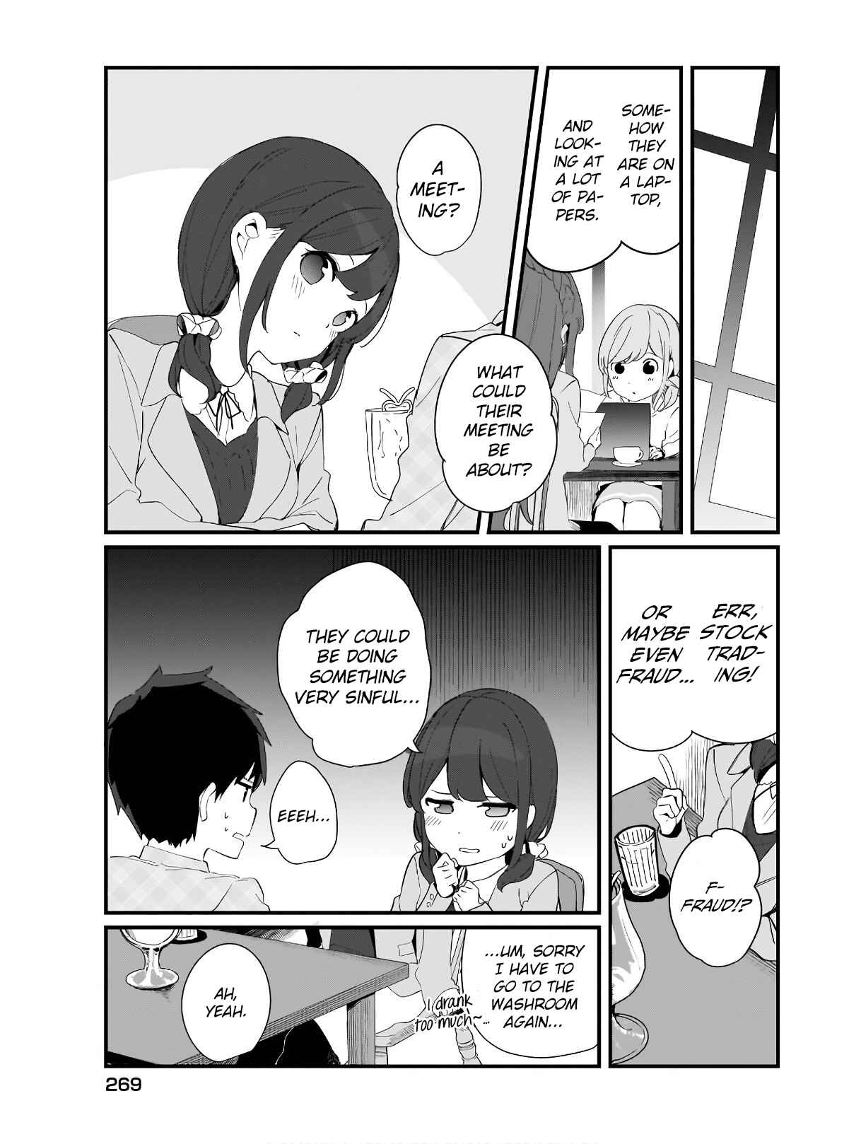 Page 12 Chapter 13 Hayasegawa-kun to Megami na Onee-san