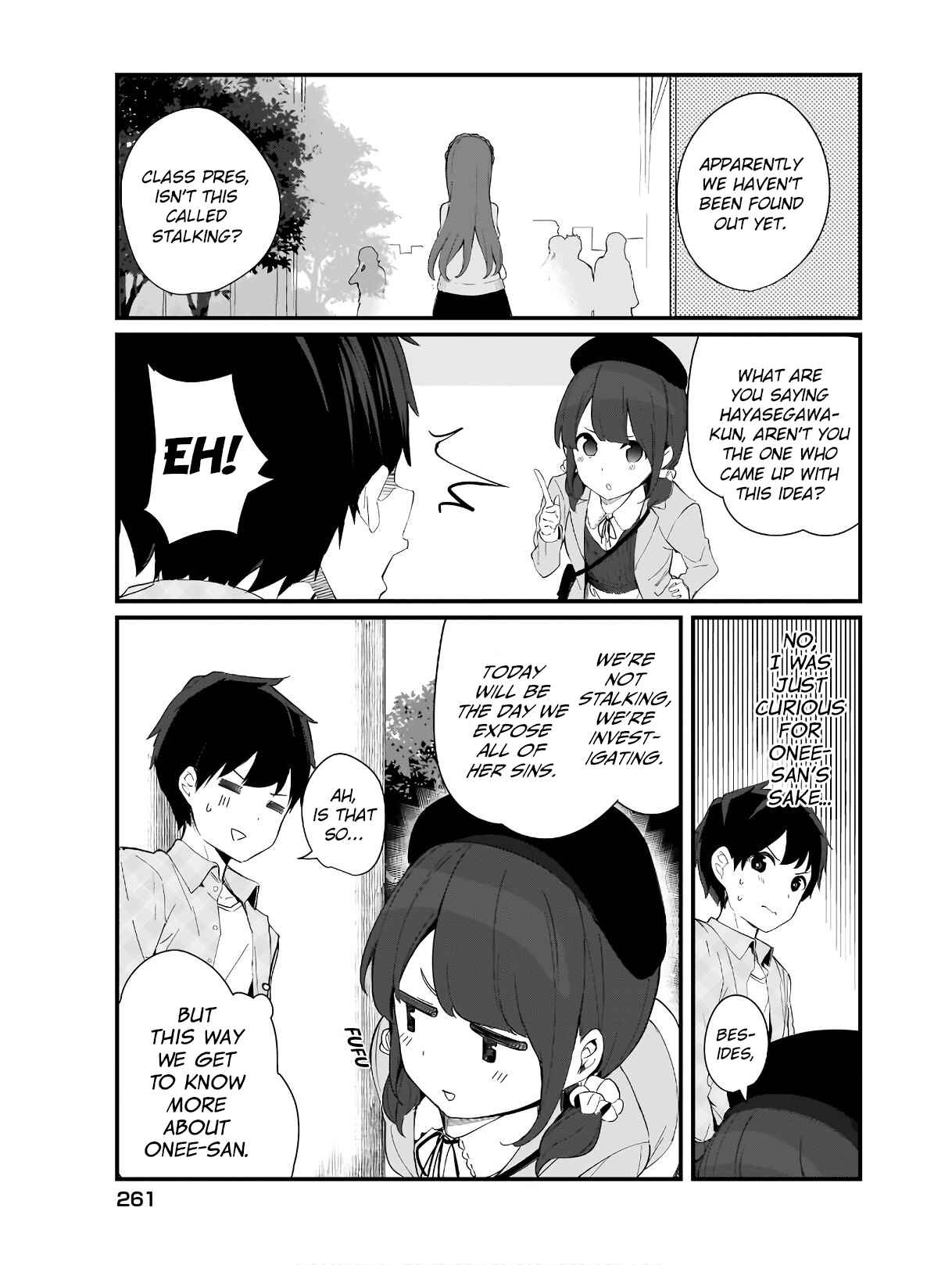 Page 4 Chapter 13 Hayasegawa-kun to Megami na Onee-san