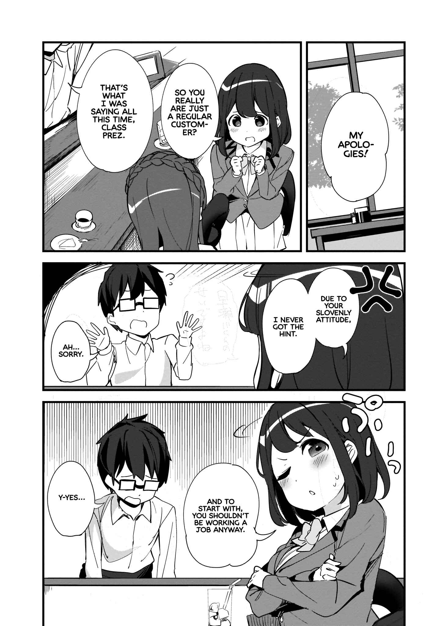 Page 14 Chapter 3 Hayasegawa-kun to Megami na Onee-san