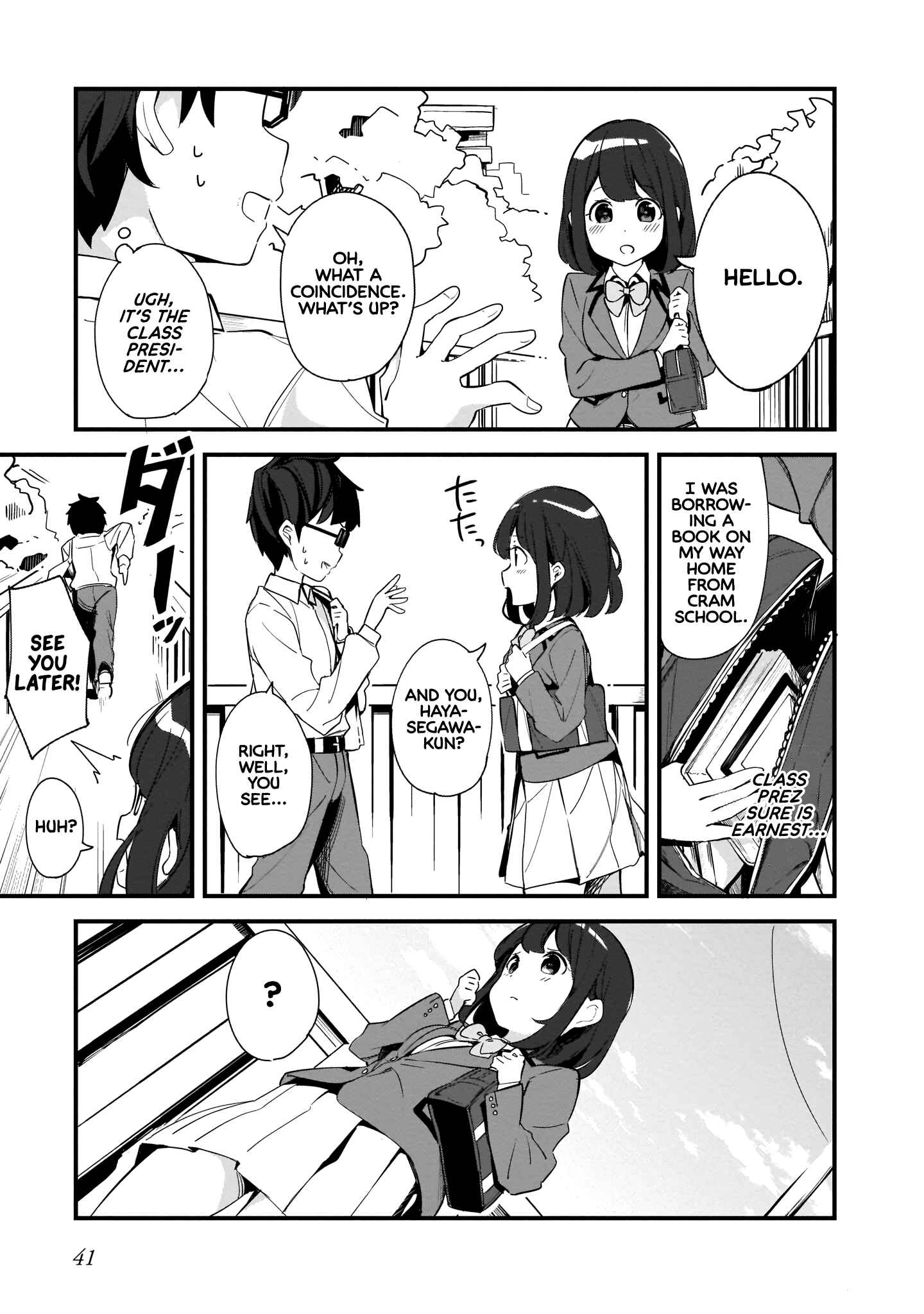 Page 3 Chapter 3 Hayasegawa-kun to Megami na Onee-san