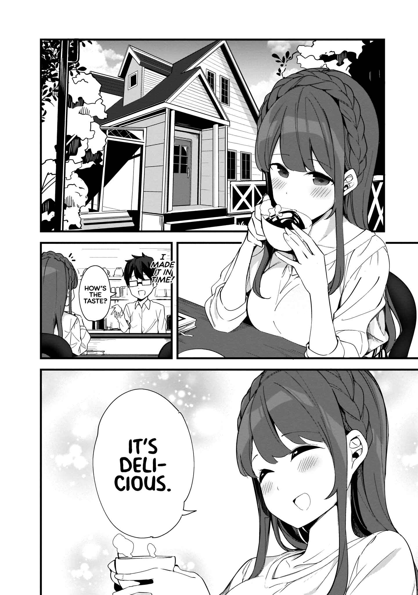Page 4 Chapter 3 Hayasegawa-kun to Megami na Onee-san