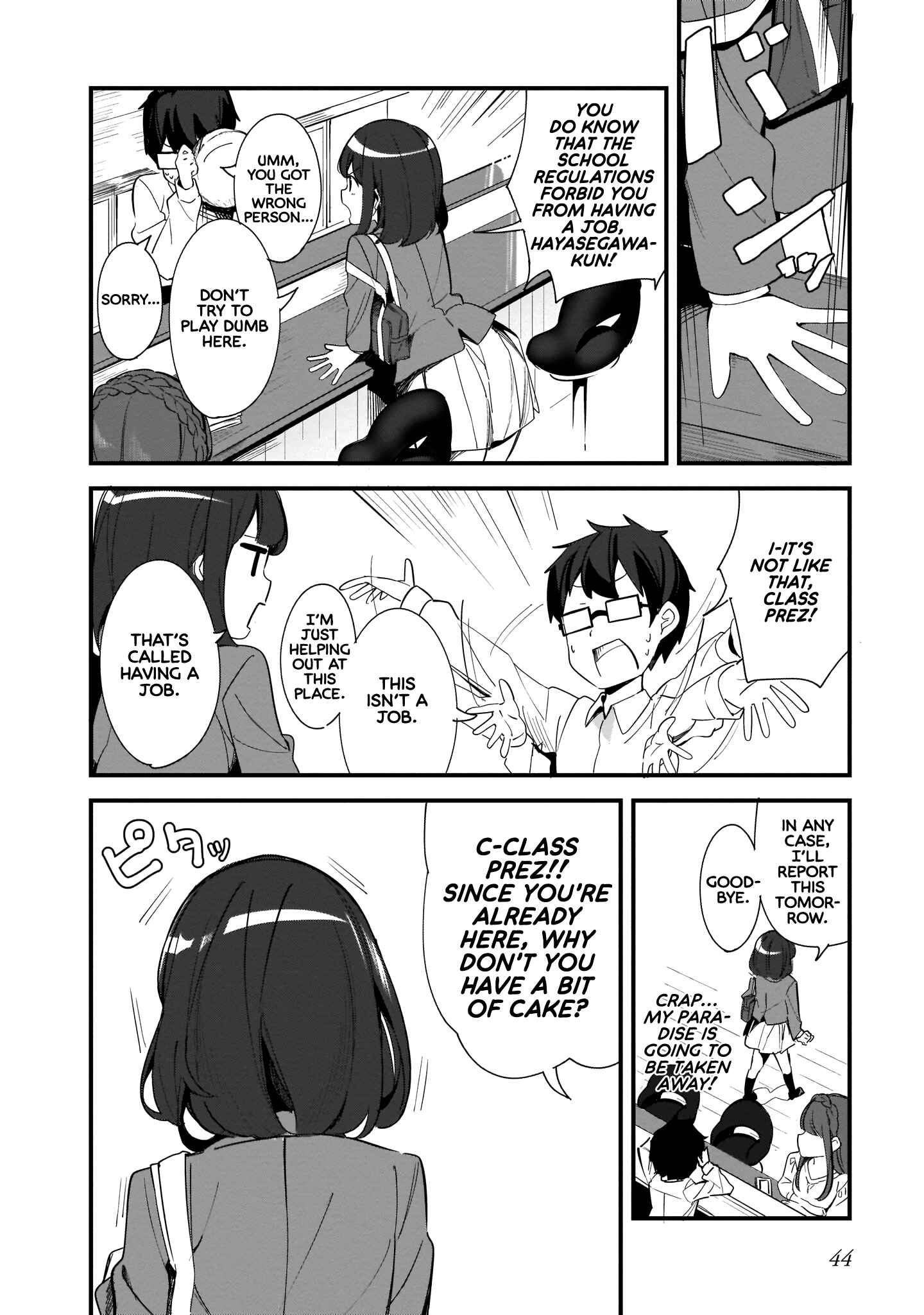 Page 6 Chapter 3 Hayasegawa-kun to Megami na Onee-san