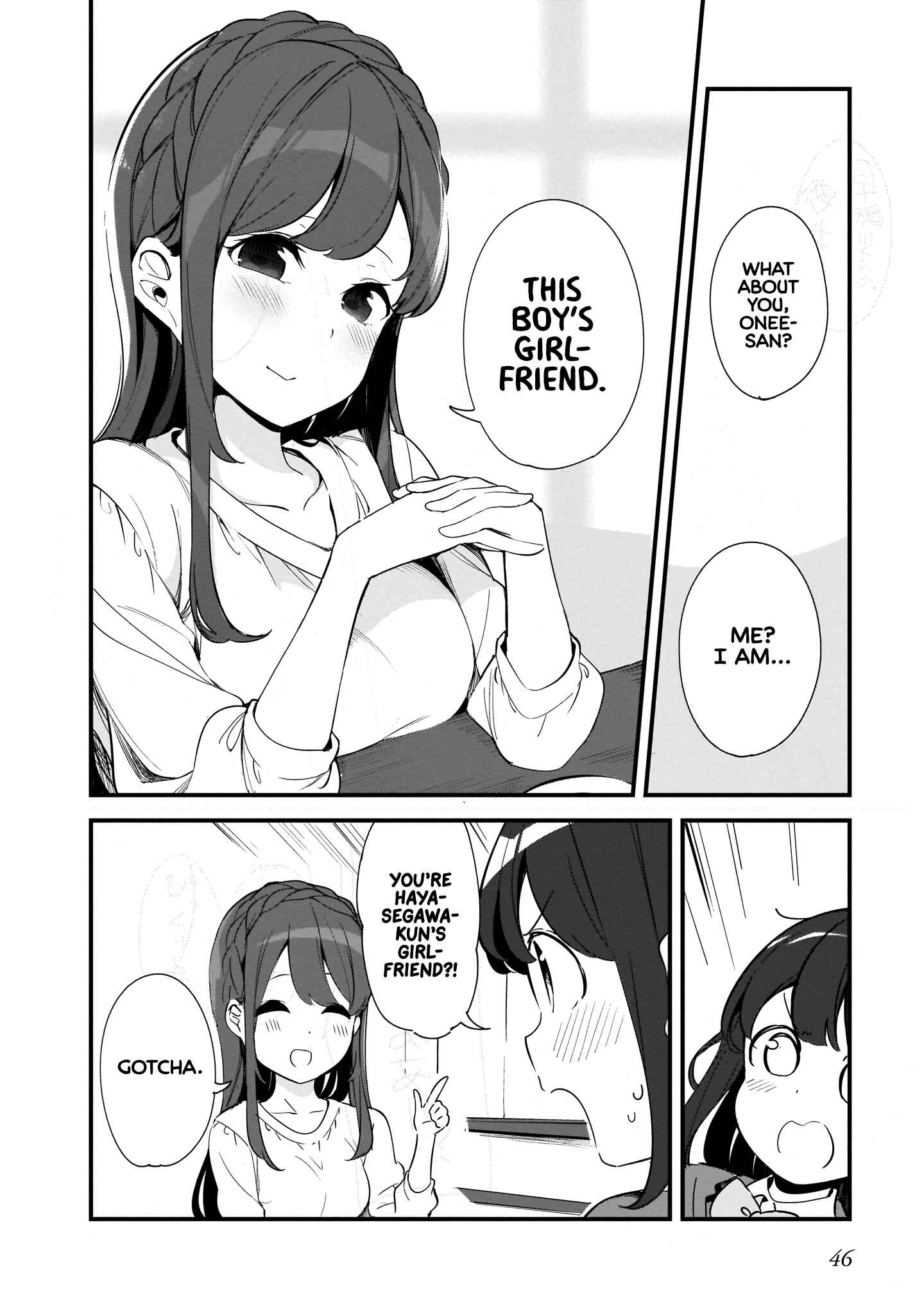 Page 8 Chapter 3 Hayasegawa-kun to Megami na Onee-san