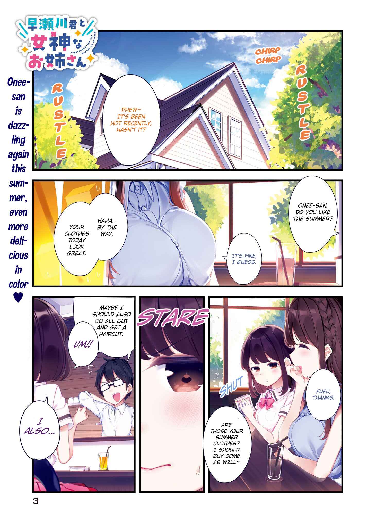 Page 1 Chapter 4 Hayasegawa-kun to Megami na Onee-san
