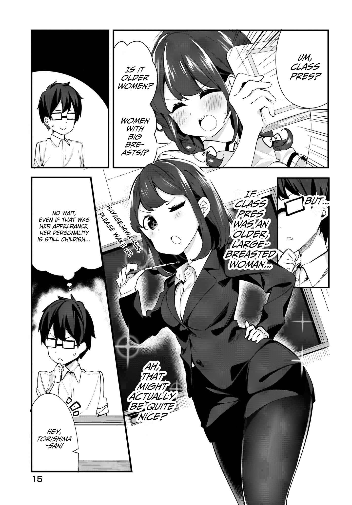 Page 11 Chapter 4 Hayasegawa-kun to Megami na Onee-san