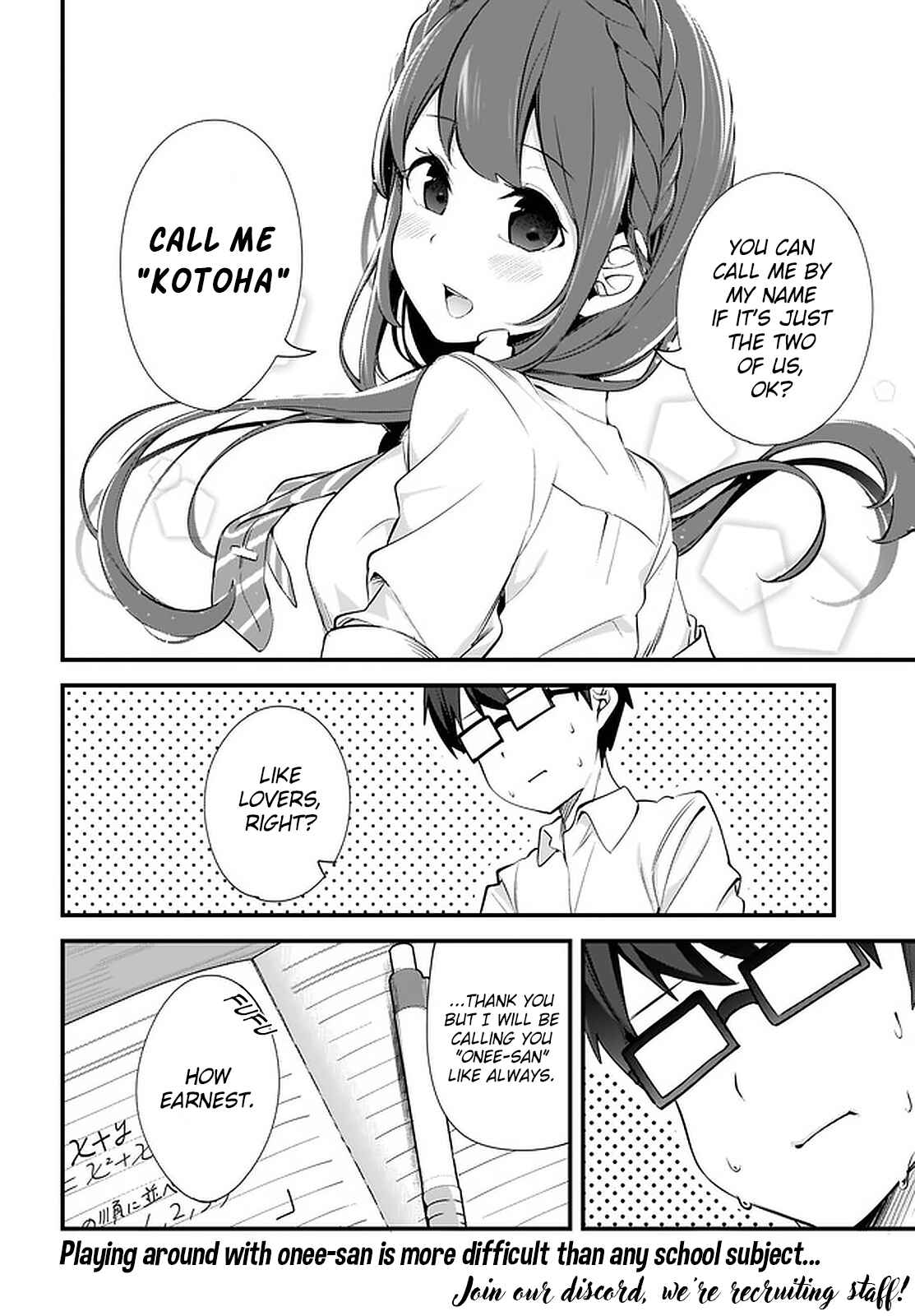 Page 16 Chapter 5 Hayasegawa-kun to Megami na Onee-san