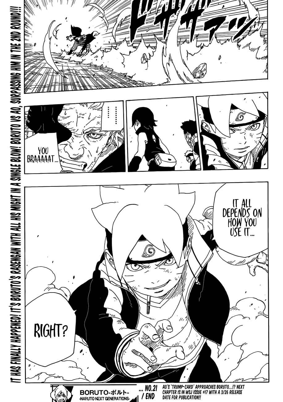 Page 42 Chapter 21 Boruto: Naruto Next Generations