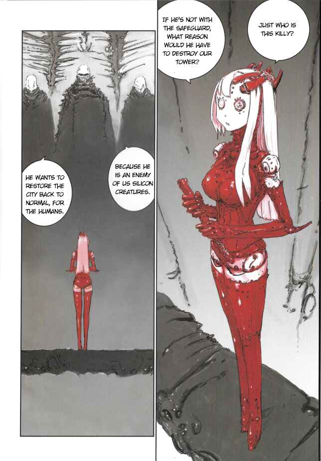 Page 4 Chapter Unknown_ffcb BLAME! Fort of Silicon Creatures