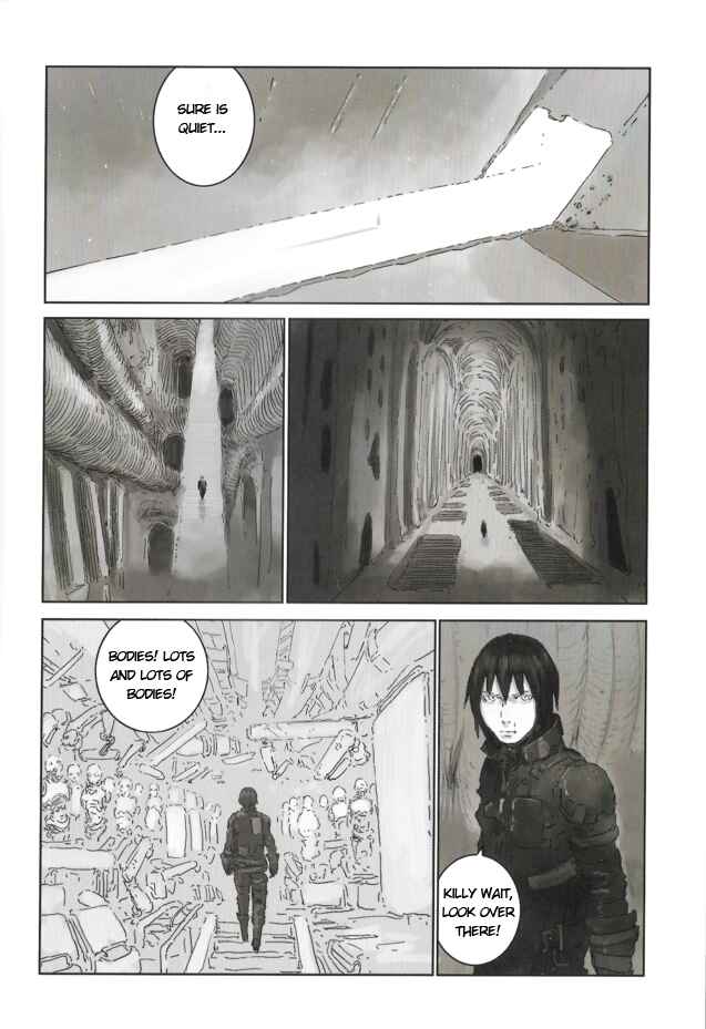 Page 8 Chapter Unknown_ffcb BLAME! Fort of Silicon Creatures