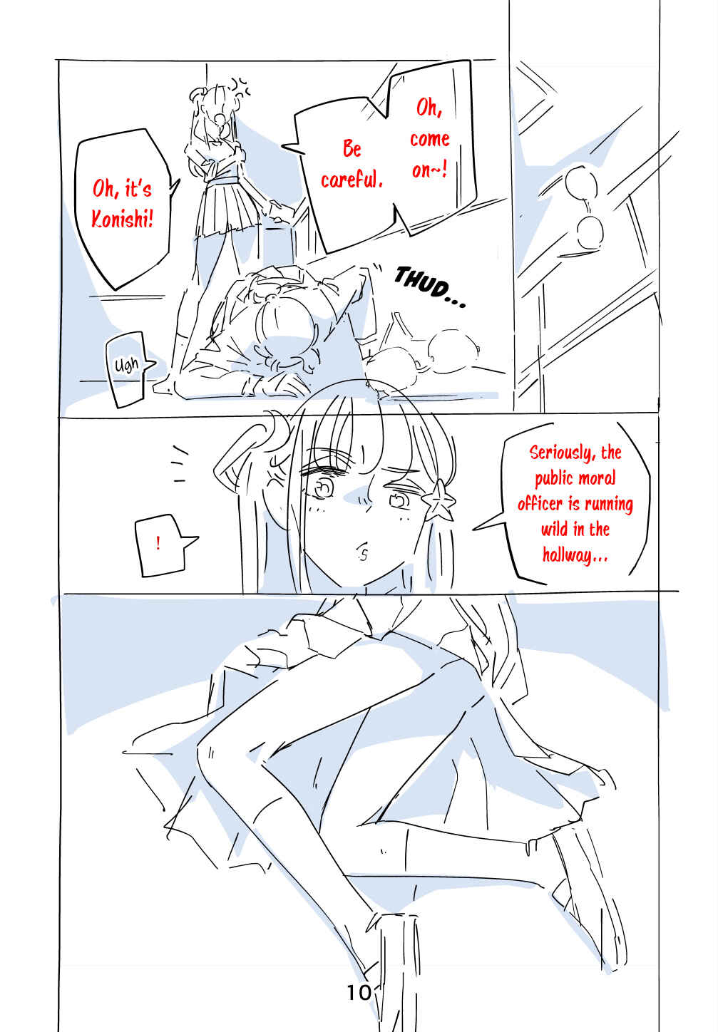 Page 10 Chapter Unknown_f8ee A Story About A Skinny Girl Who Aims To Have A Popular Body Alongside The Plump Gal Girl.