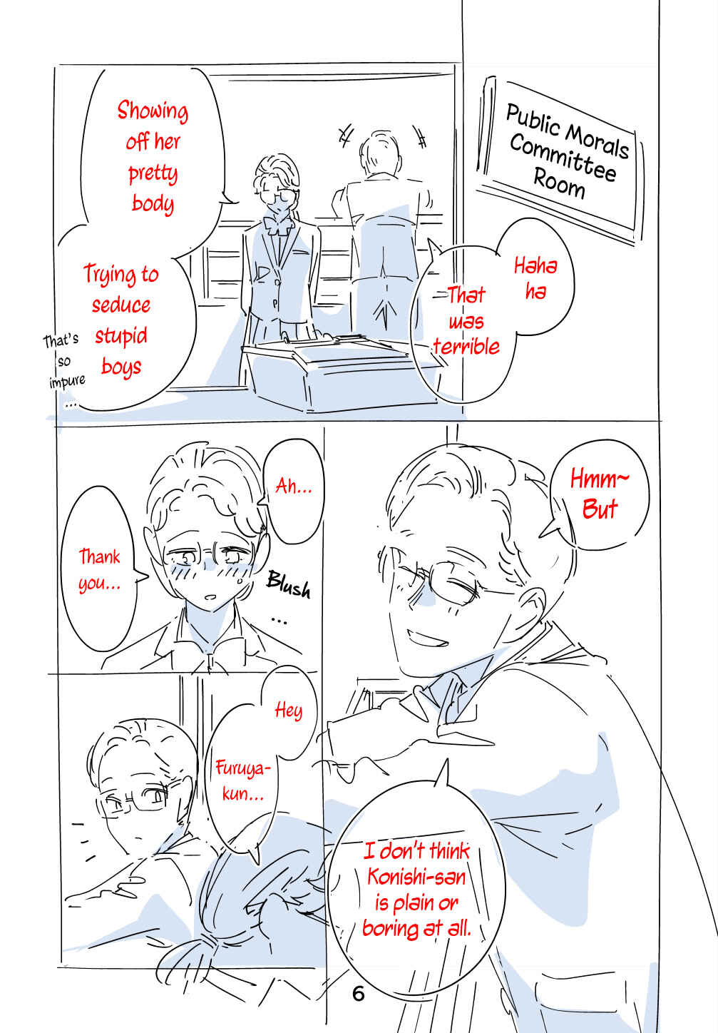 Page 6 Chapter Unknown_f8ee A Story About A Skinny Girl Who Aims To Have A Popular Body Alongside The Plump Gal Girl.