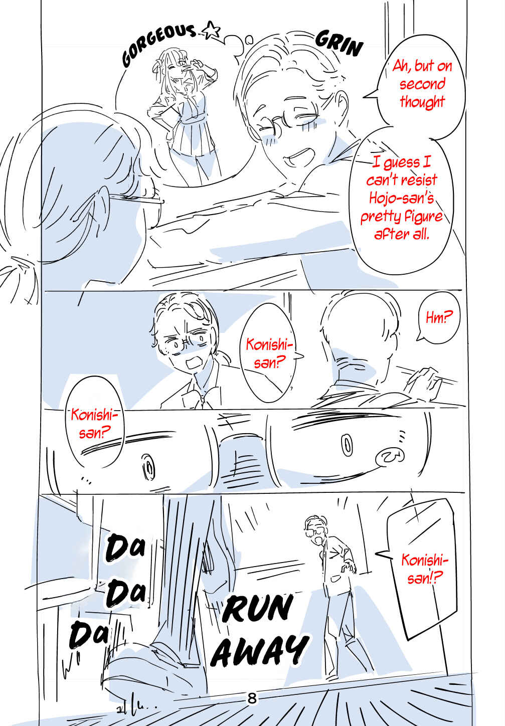 Page 8 Chapter Unknown_f8ee A Story About A Skinny Girl Who Aims To Have A Popular Body Alongside The Plump Gal Girl.