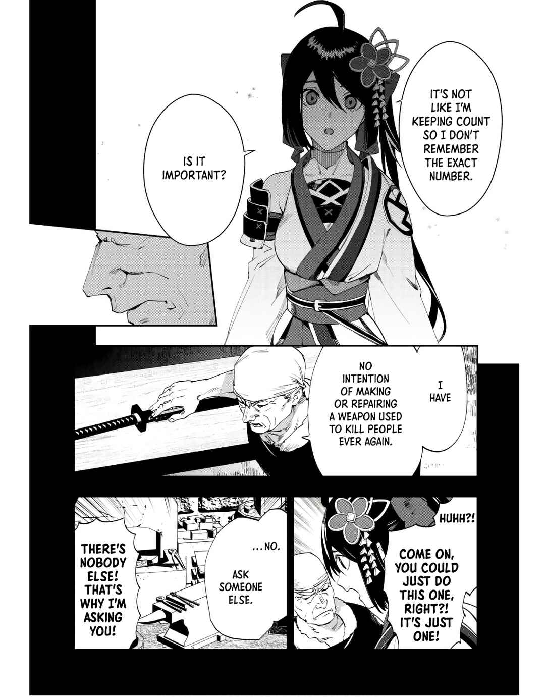Page 12 Chapter 3 Hitokiri Shoujo Koushaku Reijou no Goei ni Naru