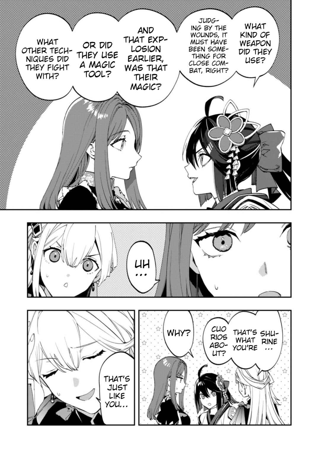 Page 3 Chapter 13 Hitokiri Shoujo Koushaku Reijou no Goei ni Naru