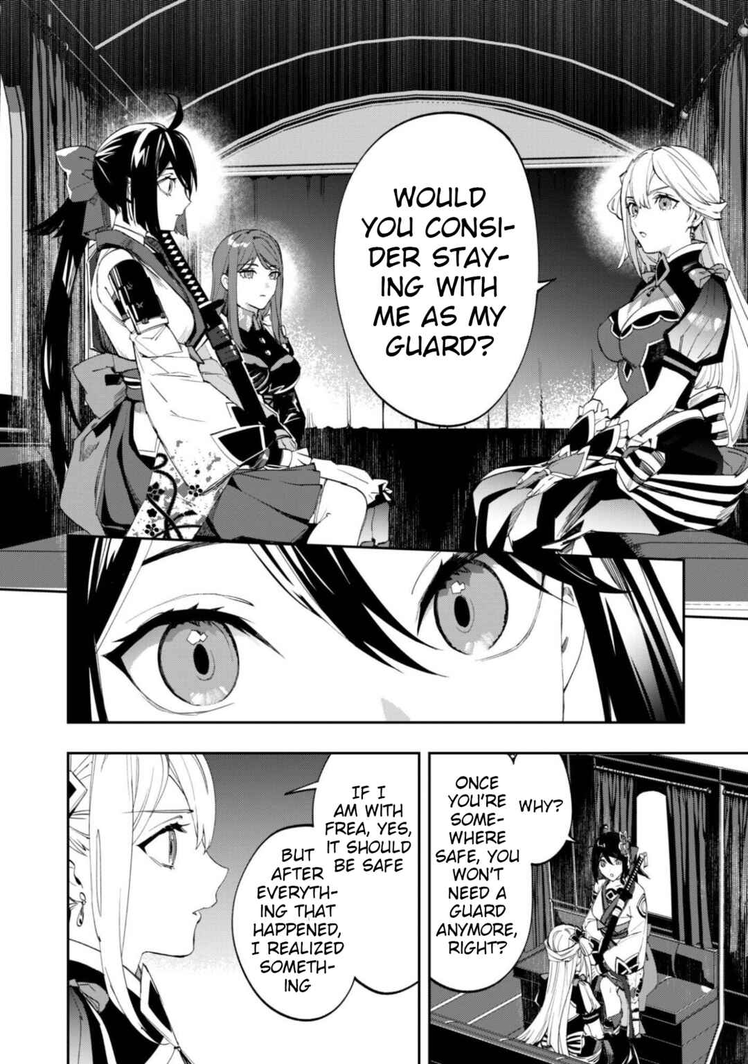 Page 8 Chapter 13 Hitokiri Shoujo Koushaku Reijou no Goei ni Naru