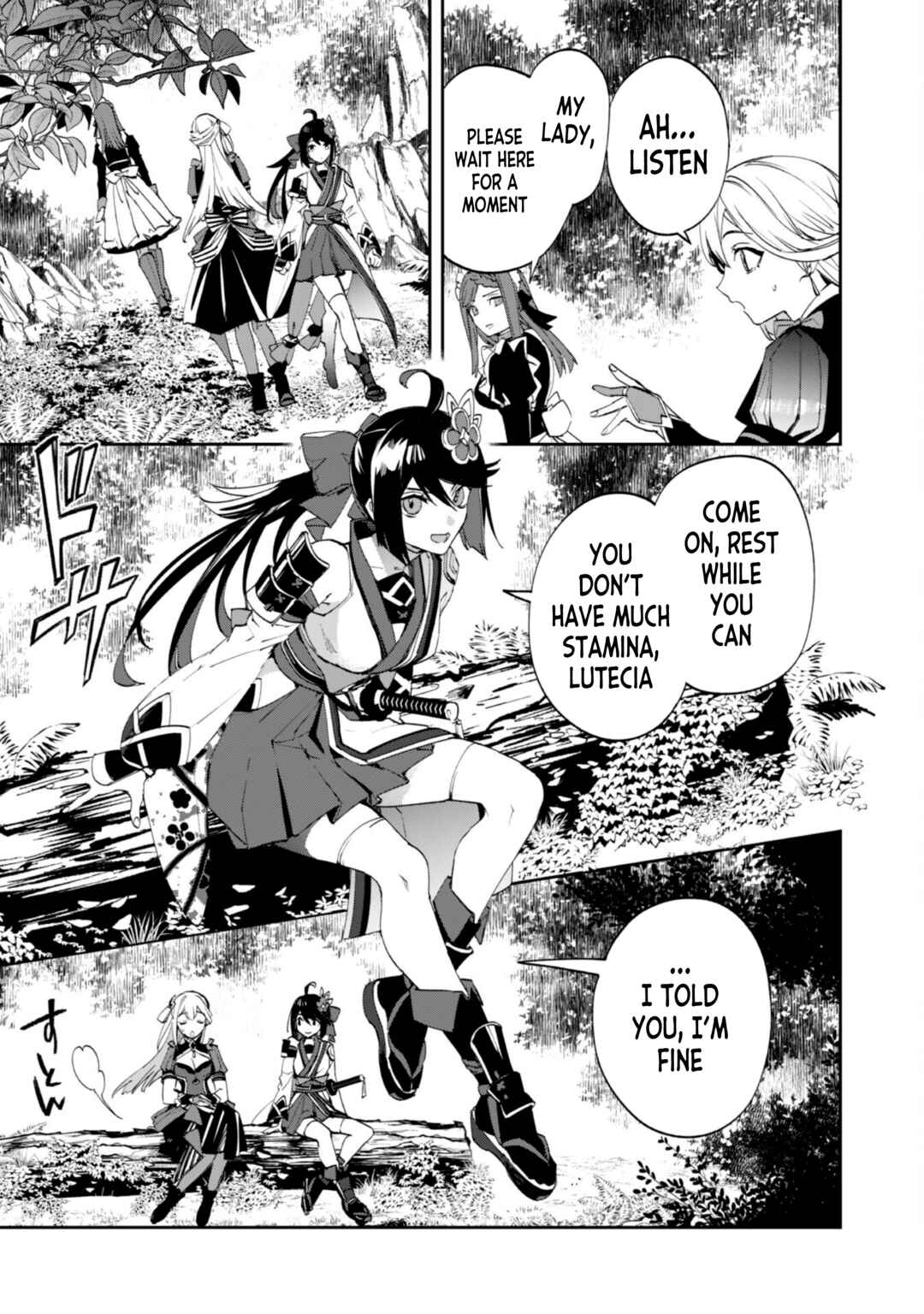 Page 14 Chapter 8 Hitokiri Shoujo Koushaku Reijou no Goei ni Naru