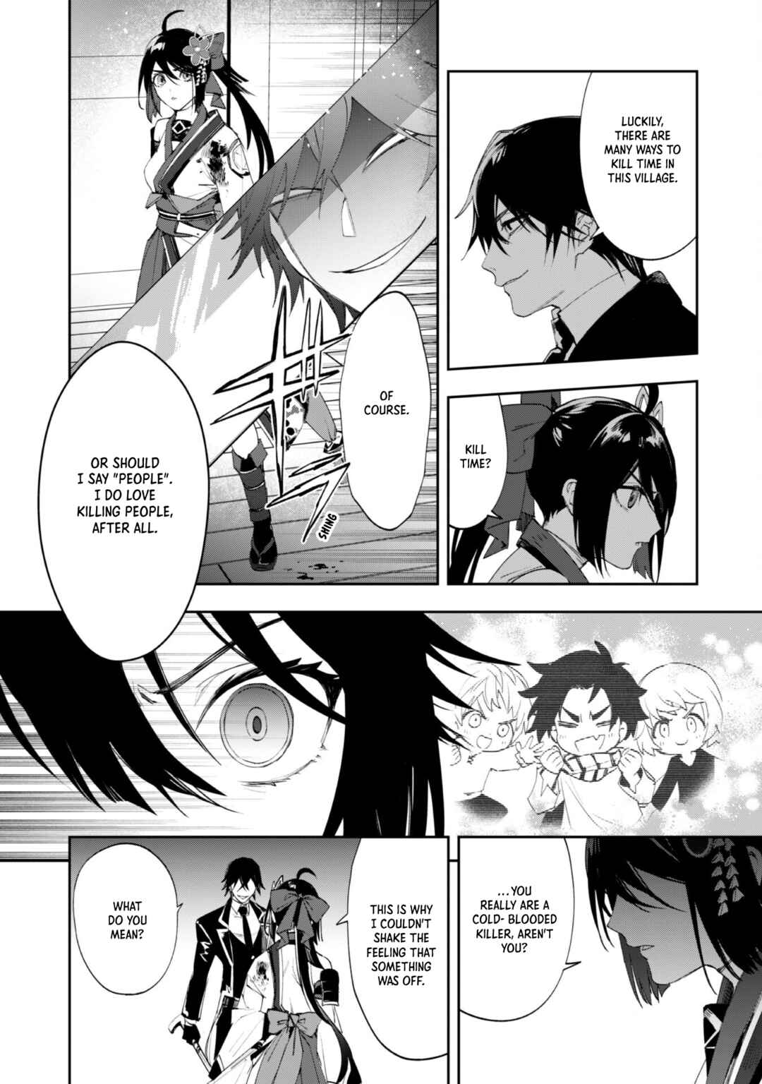 Page 14 Chapter 4 Hitokiri Shoujo Koushaku Reijou no Goei ni Naru