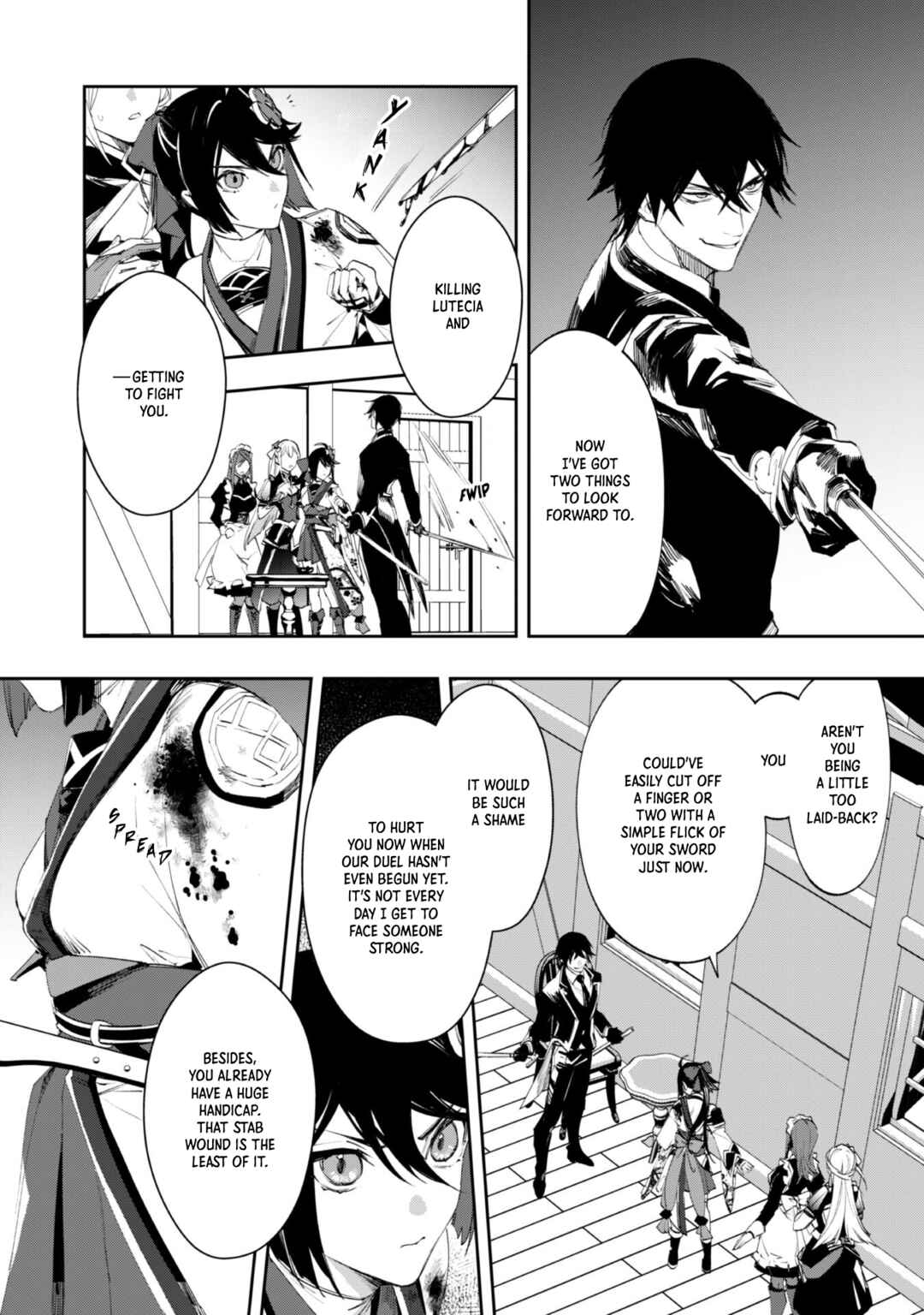 Page 8 Chapter 4 Hitokiri Shoujo Koushaku Reijou no Goei ni Naru