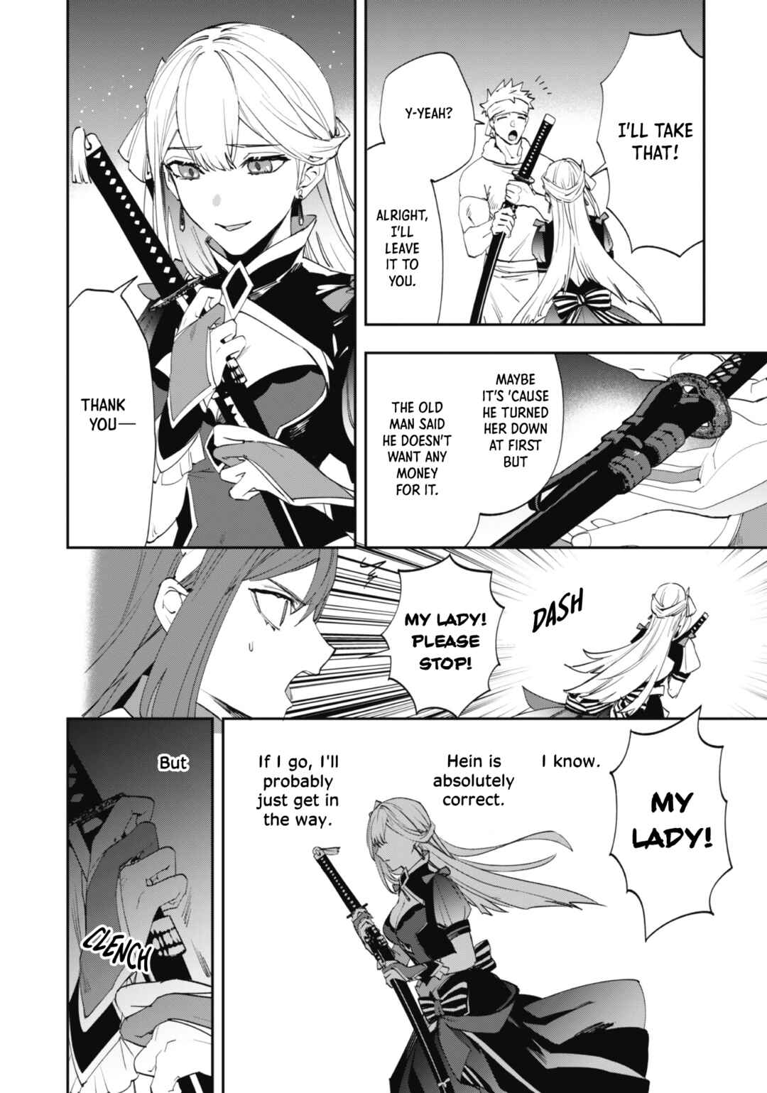 Page 6 Chapter 5 Hitokiri Shoujo Koushaku Reijou no Goei ni Naru