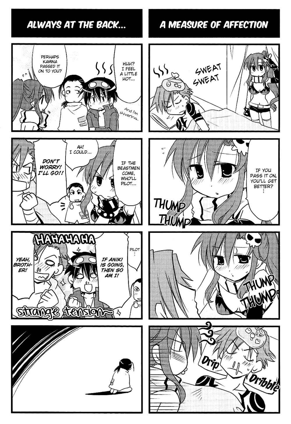 Page 6 Chapter 3 Tengen Toppa Gurren Lagann 4-koma Kingdom - Yokos Belly Button Version