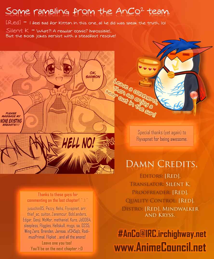 Page 9 Chapter 6 Tengen Toppa Gurren Lagann 4-koma Kingdom - Yokos Belly Button Version