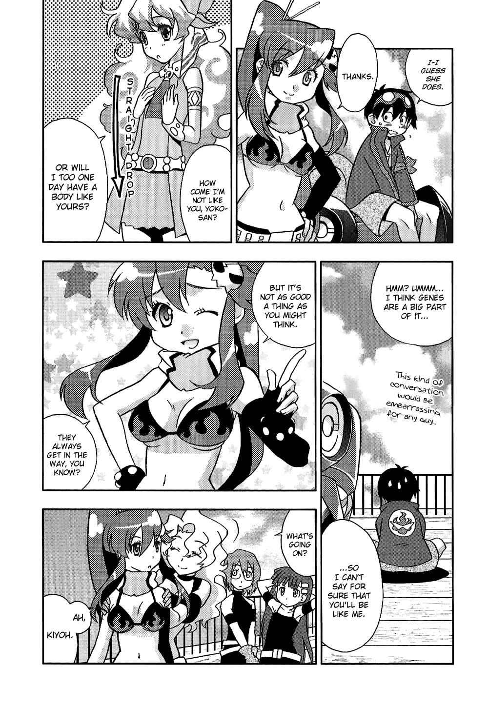 Page 2 Chapter 6 Tengen Toppa Gurren Lagann 4-koma Kingdom - Yokos Belly Button Version