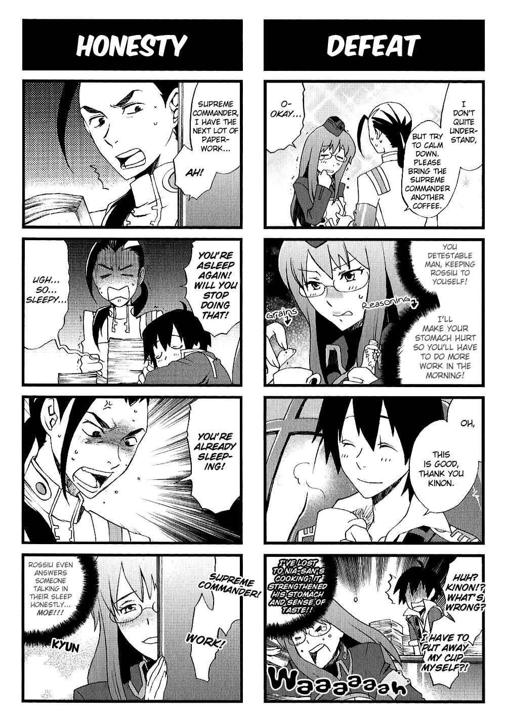 Page 3 Chapter 13 Tengen Toppa Gurren Lagann 4-koma Kingdom - Yokos Belly Button Version