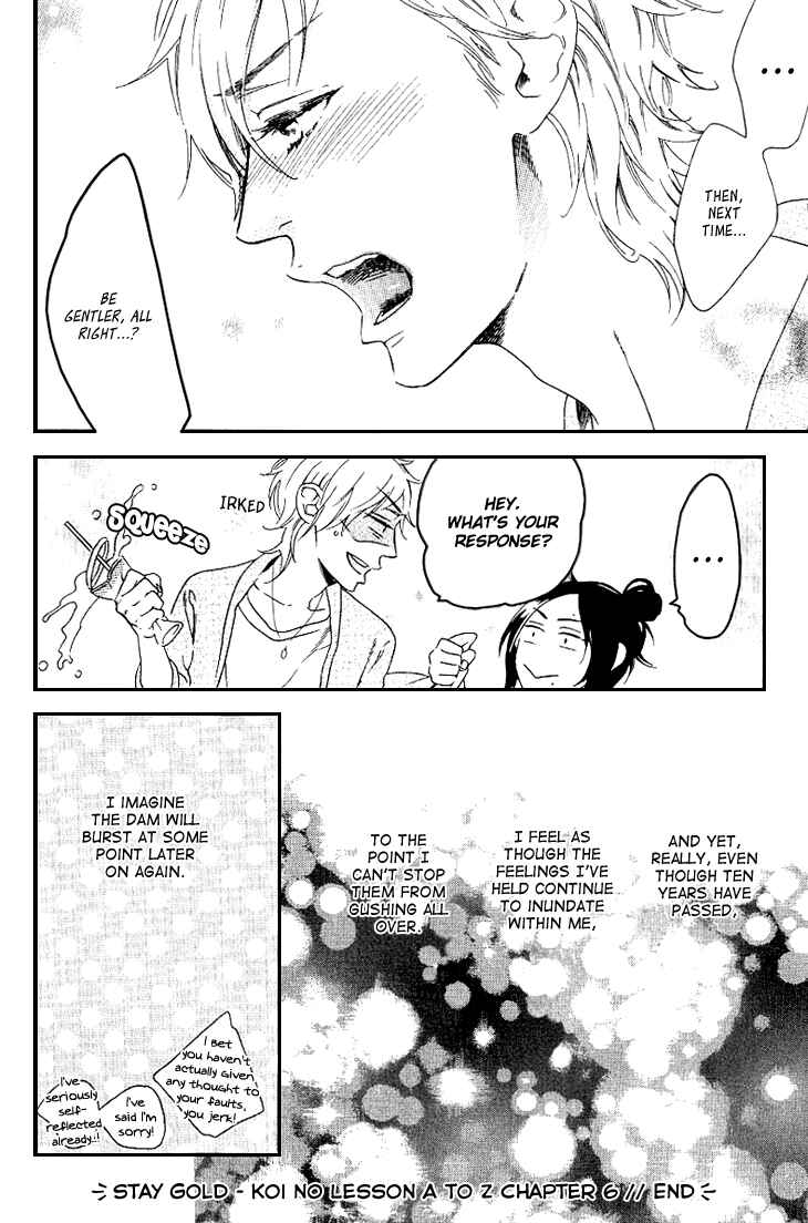 Page 14 Chapter 6 Stay Gold ~Koi no Lesson A to Z~