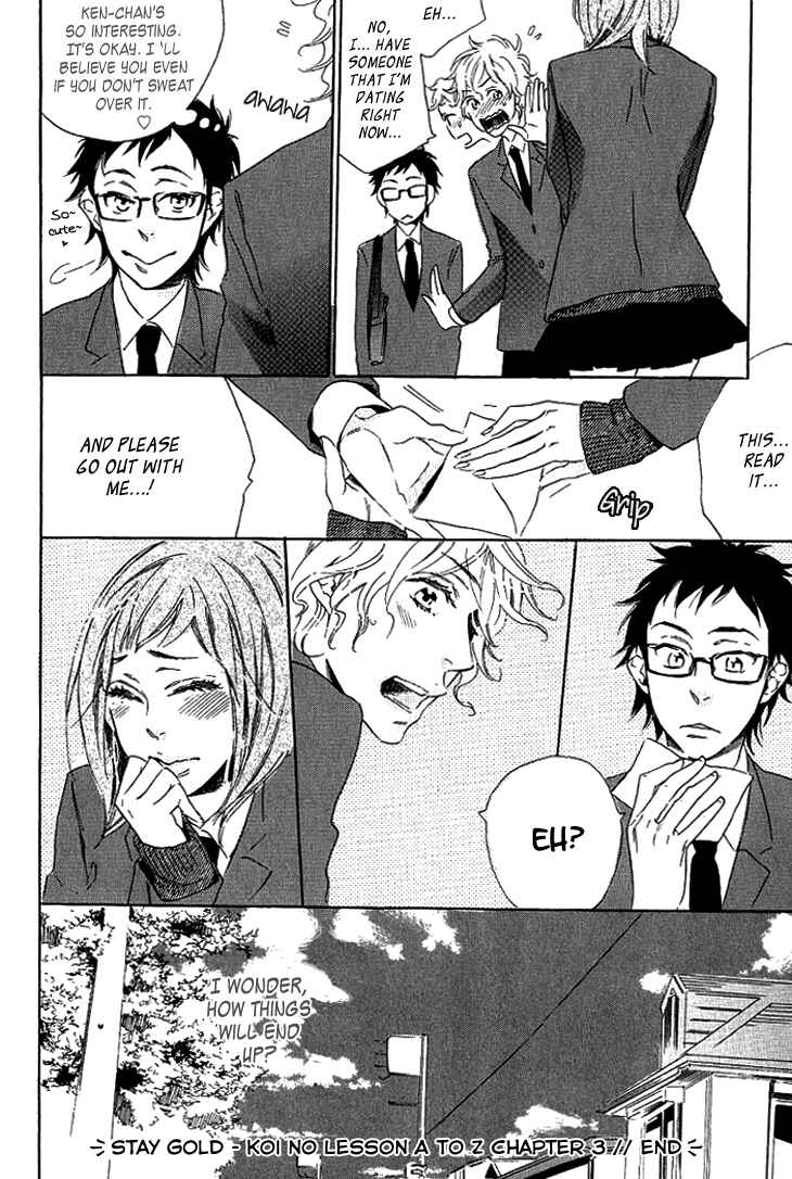 Page 29 Chapter 3 Stay Gold ~Koi no Lesson A to Z~
