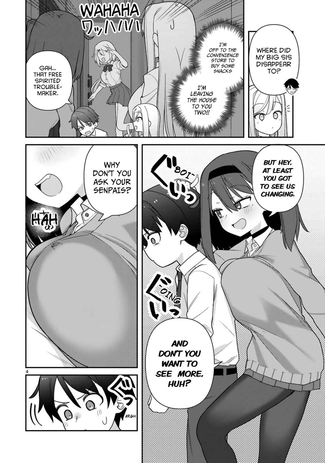 Page 4 Chapter Unknown_4fef Onee-chan no Tomodachi Dakara Te wa Dasenai!