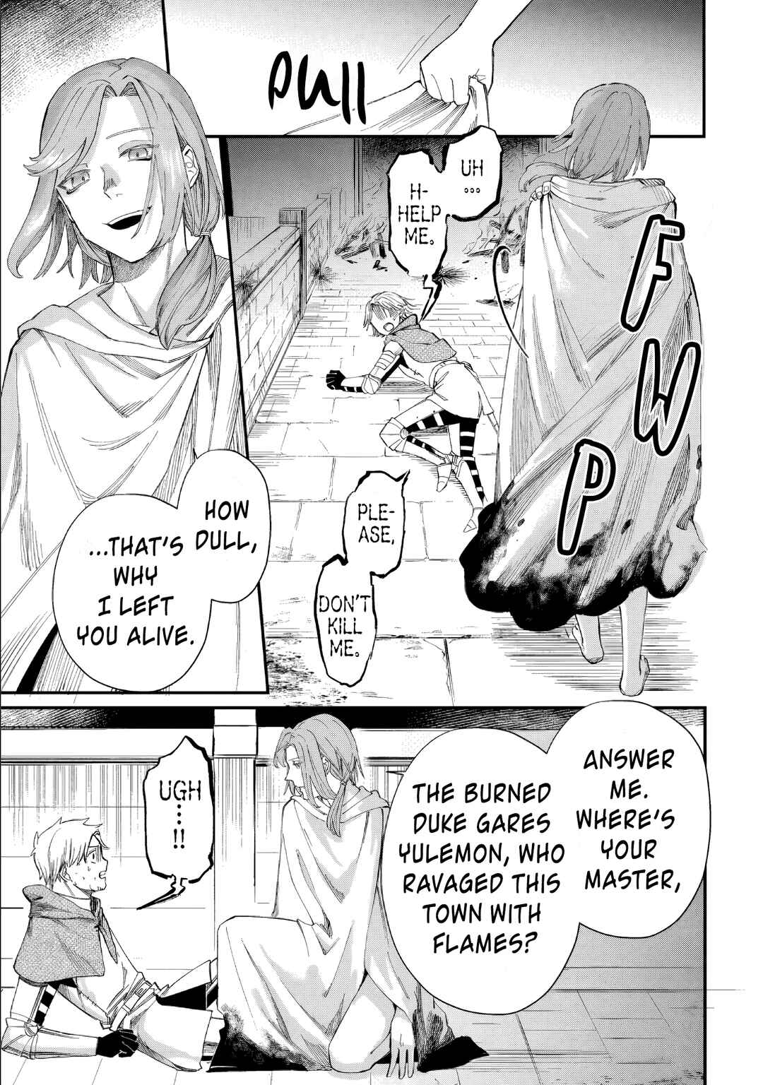 Page 17 Chapter 2 Hone Hime Rosalie: Shisha no Saigo o Tsuitai-ken Shi, Chikara o Hikitsugu