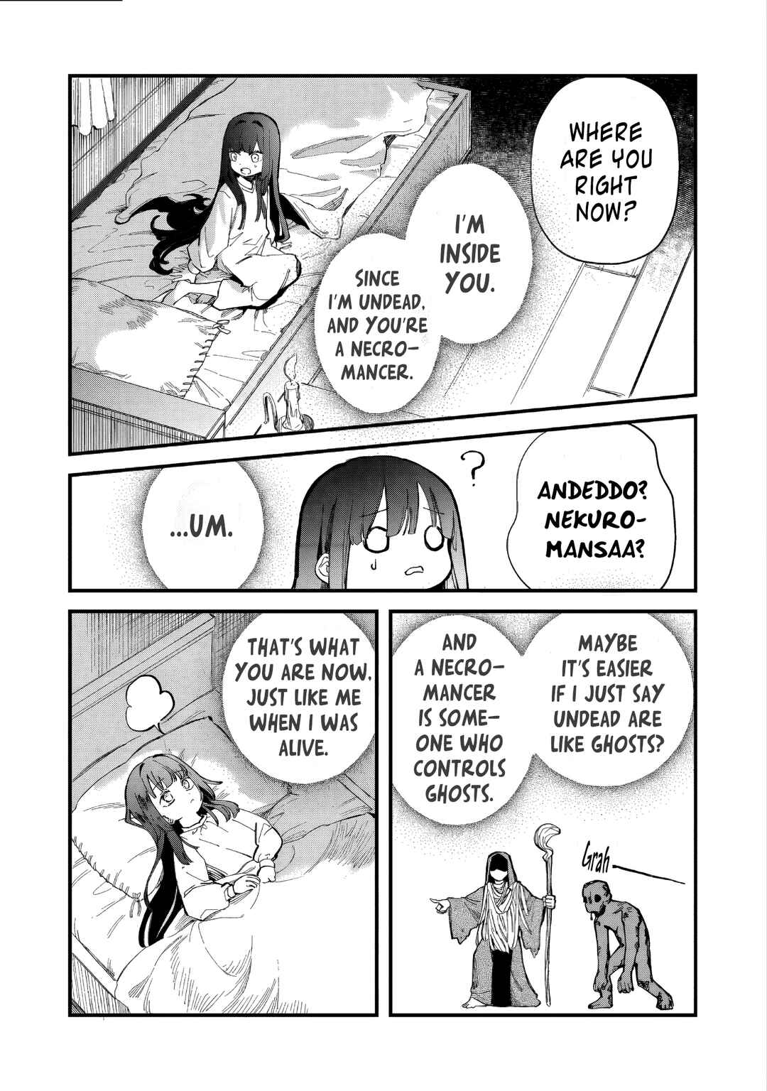 Page 2 Chapter 3 Hone Hime Rosalie: Shisha no Saigo o Tsuitai-ken Shi, Chikara o Hikitsugu