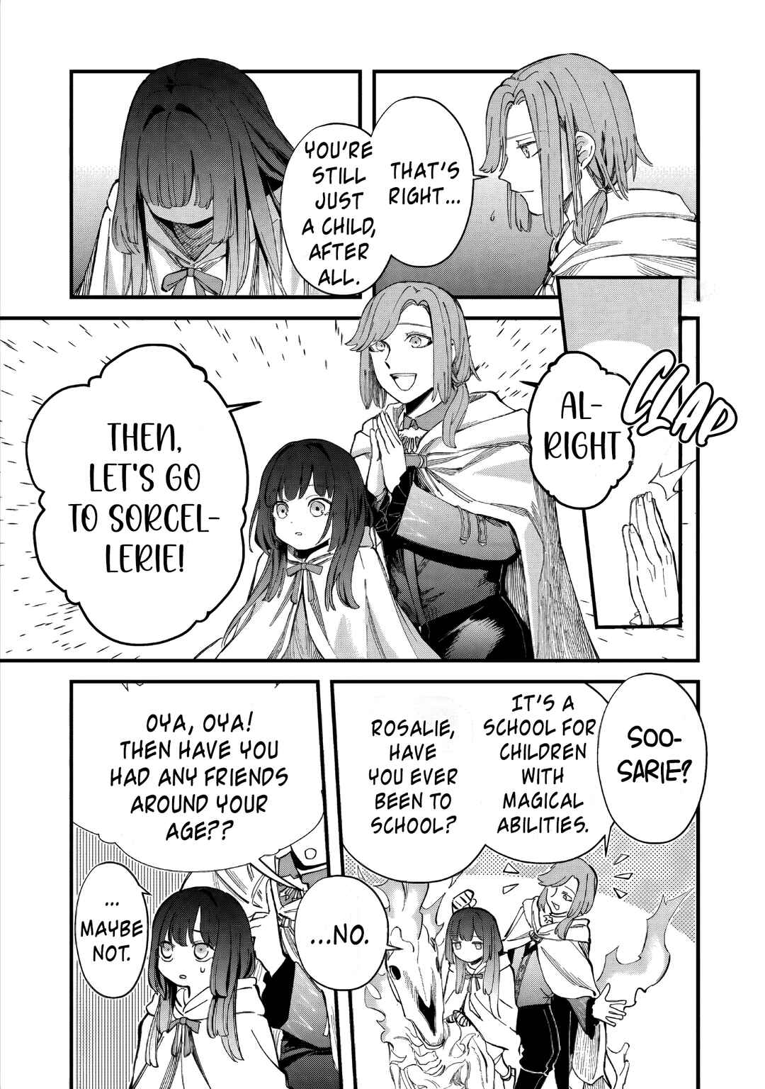 Page 33 Chapter 3 Hone Hime Rosalie: Shisha no Saigo o Tsuitai-ken Shi, Chikara o Hikitsugu