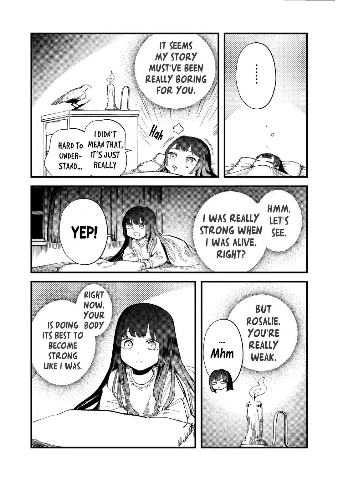 Page 5 Chapter 3 Hone Hime Rosalie: Shisha no Saigo o Tsuitai-ken Shi, Chikara o Hikitsugu